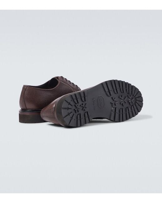George Cleverley Brown Archie Leather Derby Shoes for men