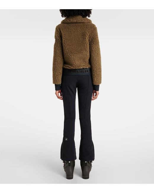 Toni Sailer Brown Sisu Teddy Jacket