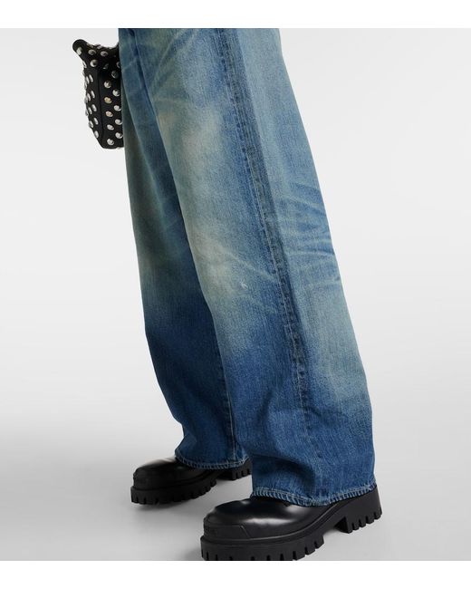 Junya Watanabe Blue Straight Jeans Selvedge
