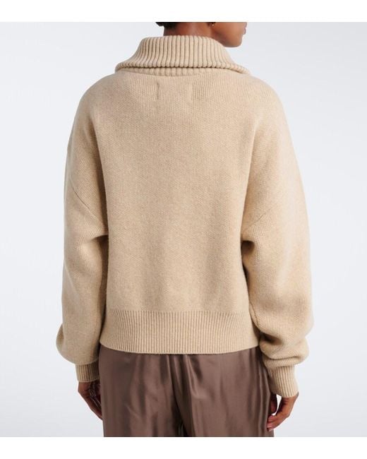 Extreme Cashmere Natural N°377 Clement Cashmere Cardigan