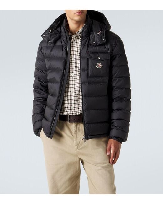 Moncler Black Verith Quilted Down Jacket for men