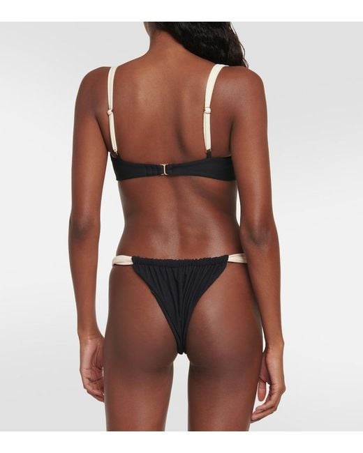 SAME Black Bikini Top