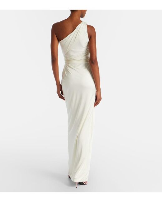 Robe Longue Medusa '95 Versace en coloris White