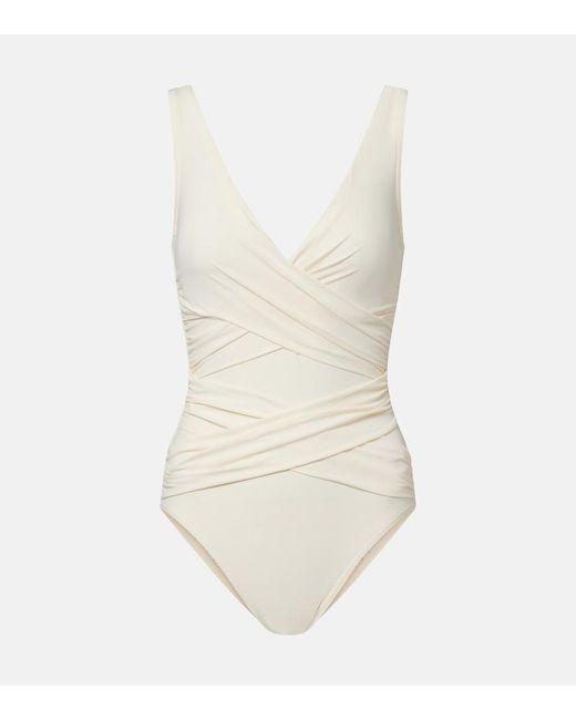 Karla Colletto White Smart Swimsuit