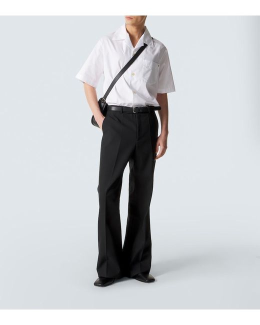 Valentino White Cotton Shirt for men