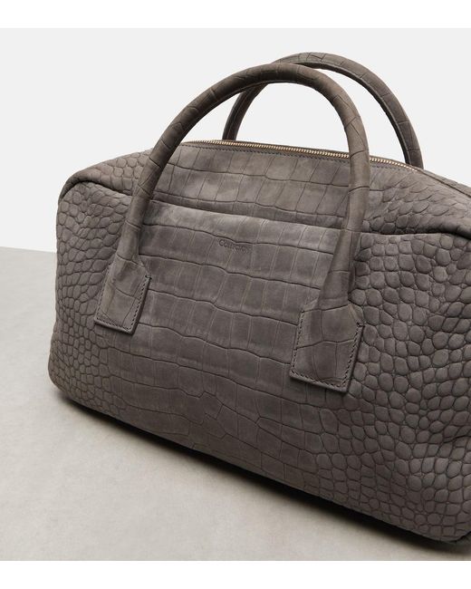 Sac America Medium En Cuir Calvin Klein en coloris Gray