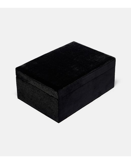 Sophie Bille Brahe Black Tresor Grande Velvet Jewelry Box
