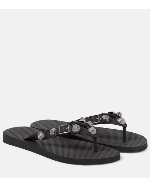 Balenciaga Black Sandals