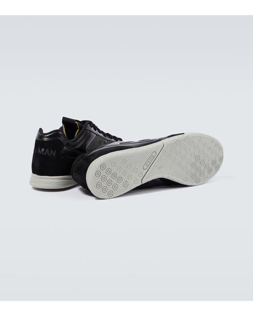 X New Balance zapatillas URC42 de piel Junya Watanabe de hombre de color Black