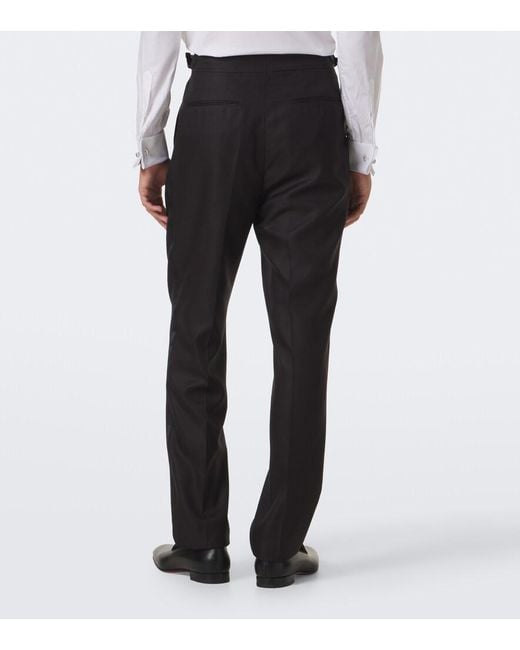Brunello Cucinelli Black Silk Tuxedo for men