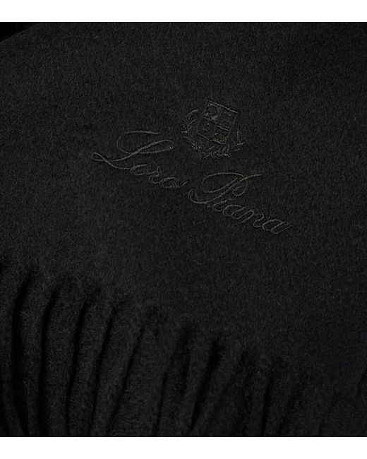 Sciarpa in cashmere di Loro Piana in Black