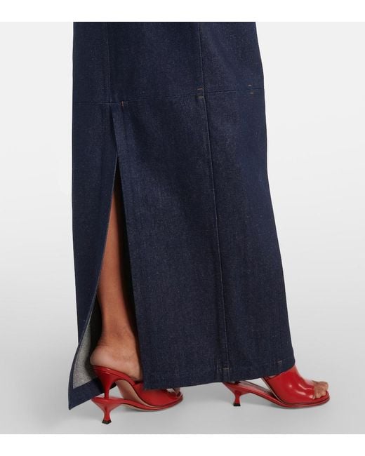Jacquemus Blue La Robe De-Nîmes Spoglio