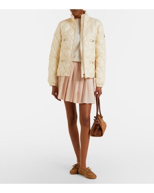 Moncler Natural Lavaret Quilted Down Jacket