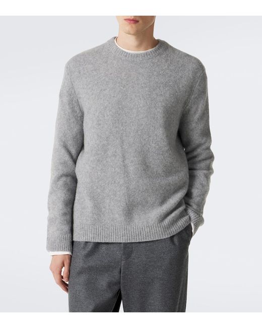 Lisa Yang Gray Baxter Cashmere And Silk Sweater for men