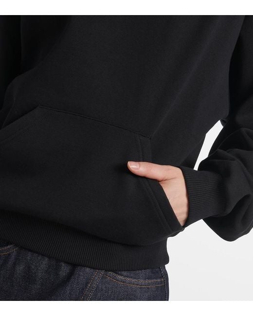 Coperni Black X Disney Maleficent Cotton-Blend Hoodie