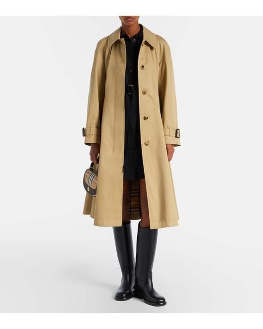 Burberry Natural Cotton Trench Coat