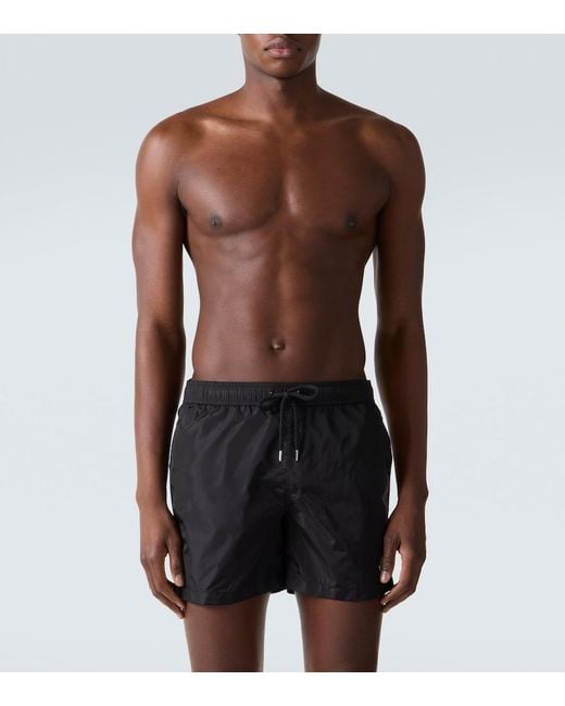 Moncler Black Archivio Swim Trunks for men