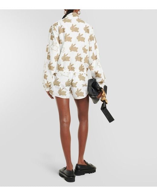 J.W. Anderson Metallic Printed Jacket