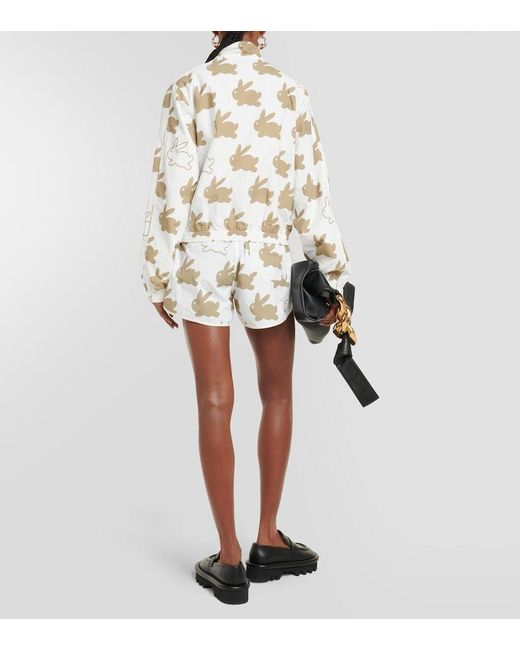 J.W. Anderson Metallic Printed Jacket