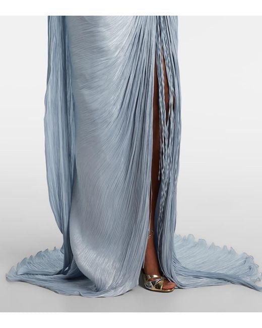 Marmar Halim Blue Robe Tatiana