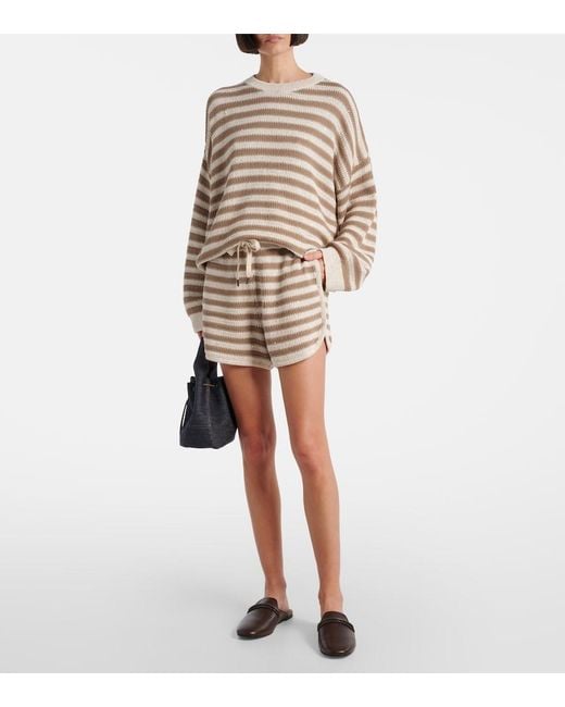 Pullover di Brunello Cucinelli in Natural