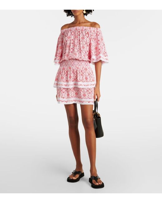 Vestido Corto Micha Melissa Odabash de color Red