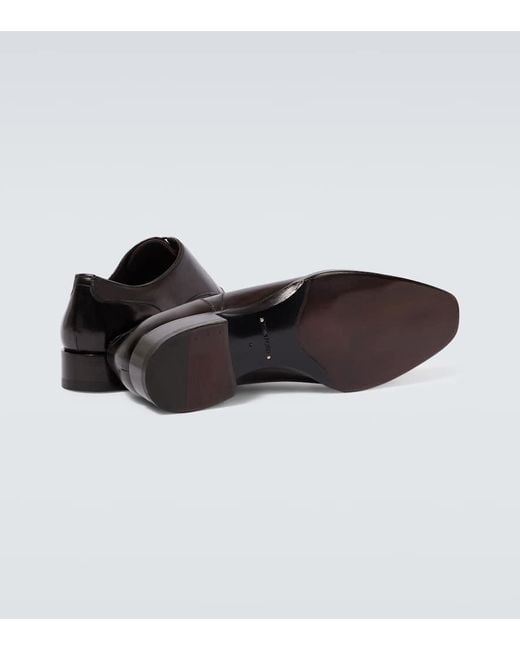 Zapatos oxford Elkan de piel Tom Ford de hombre de color Black