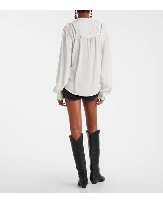 Isabel Marant White Top Filippa