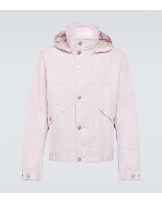 Stone Island Pink Marina Linen Jacket for men
