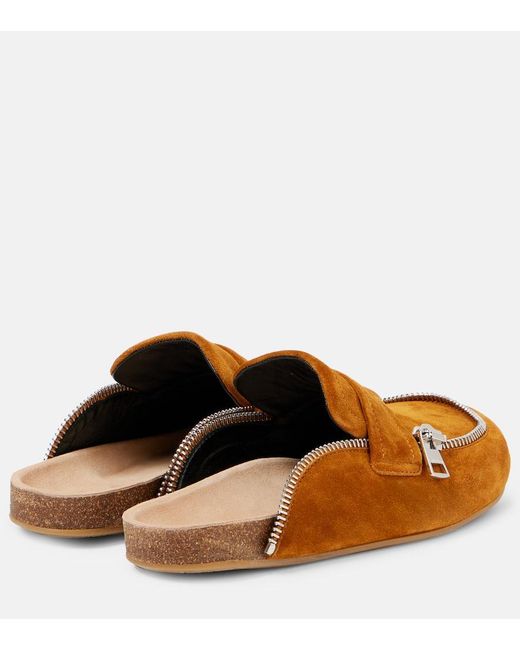 Mules Biker di J.W. Anderson in Brown