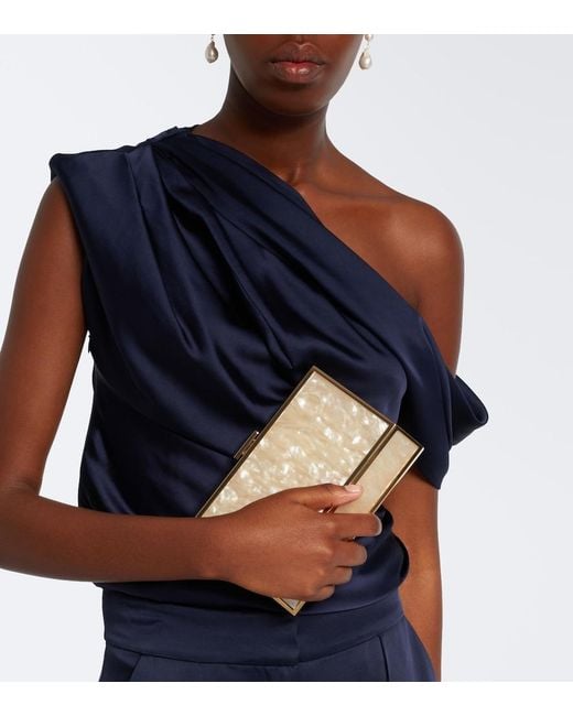 Jonathan Simkhai Natural Maddox Small Clutch