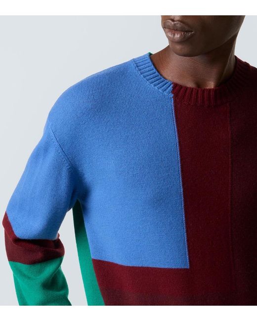 Pullover Albers di Loewe in Green da Uomo