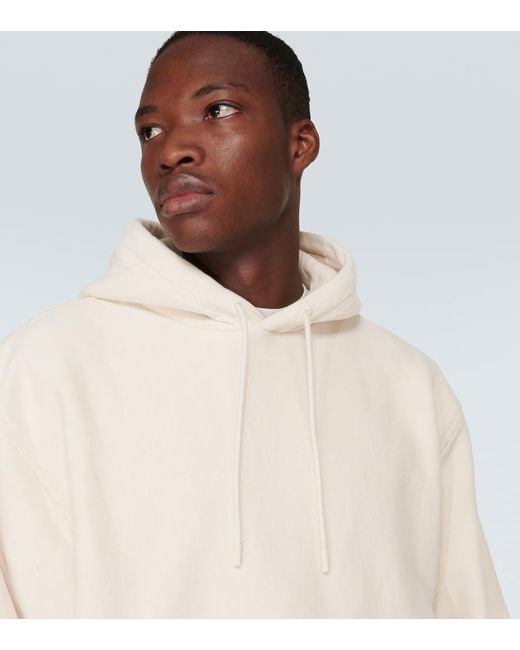 Sudadera Con Capucha De Jersey De Algodon Burberry de hombre de color Natural