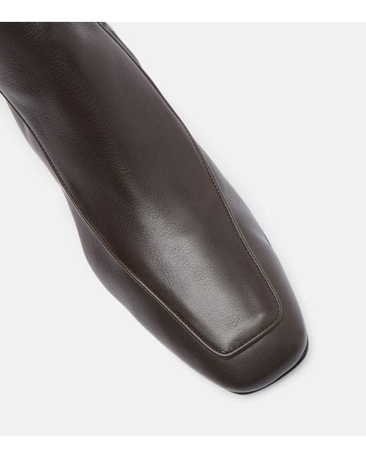 Herbert Levine Black Shadow Ban 30 Leather Ankle Boots