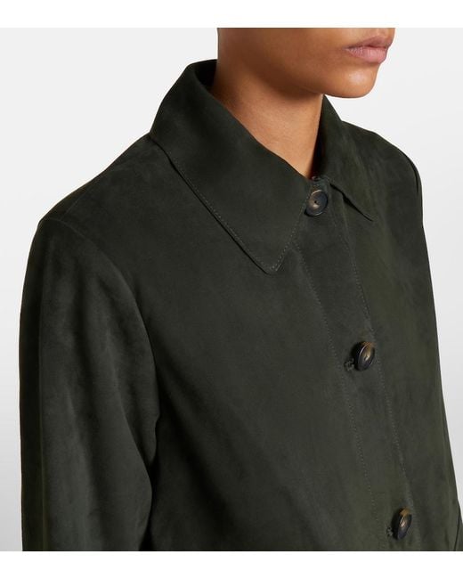 Vince Green Suede Jacket