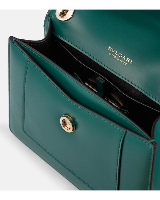 BVLGARI Green Schultertasche Serpenti Forever Day-To-Night Small