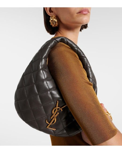 Saint Laurent Black Tote Icarino Aus Leder