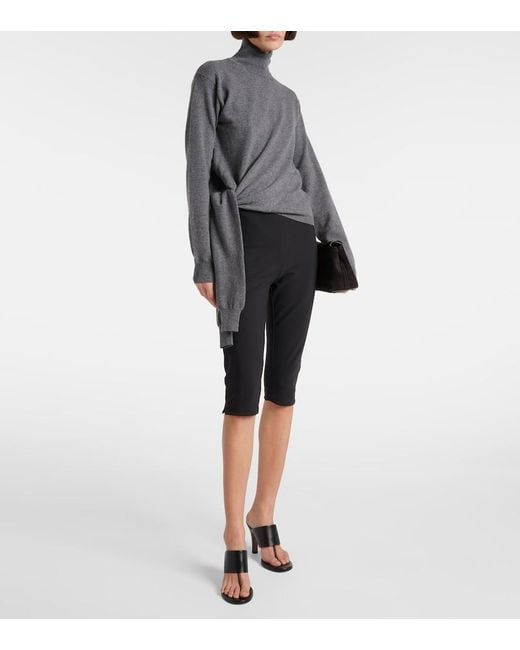 Rohe Black Scuba Capri Pants