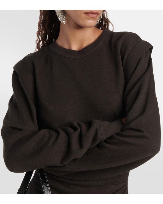 Vestido corto Michaela de algodon Isabel Marant de color Black