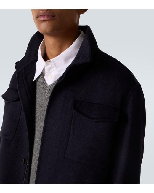 The Row Jacke Tanith Aus Kaschmir in Blue für Herren