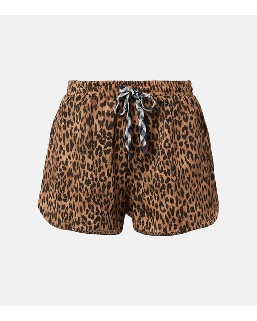 The Upside Brown Panthera Billie Running Shorts