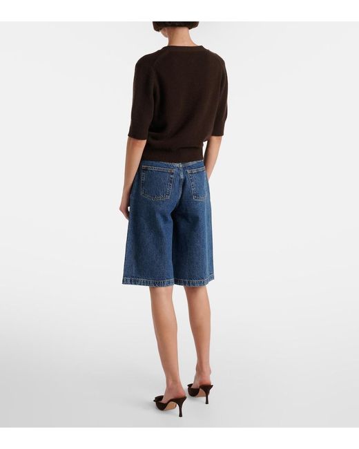 Jardin Des Orangers Black Cashmere Cardigan