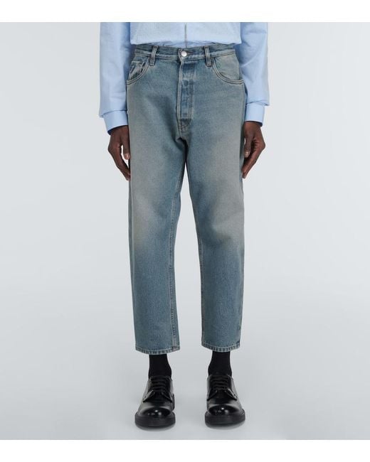 Prada Mid-Rise Jeans in Blue für Herren