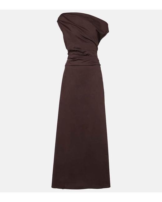 knee length dresses for ladies STAUD PHARE DRESS MERLOT main image 1
