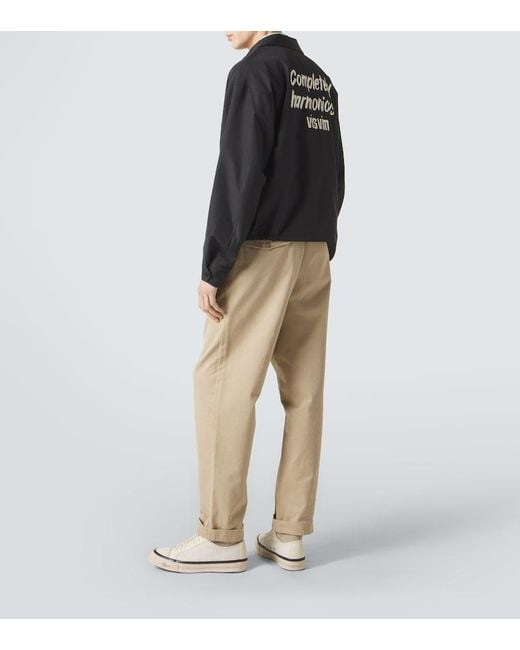 Visvim Blue Somer Silk And Wool Jacket for men