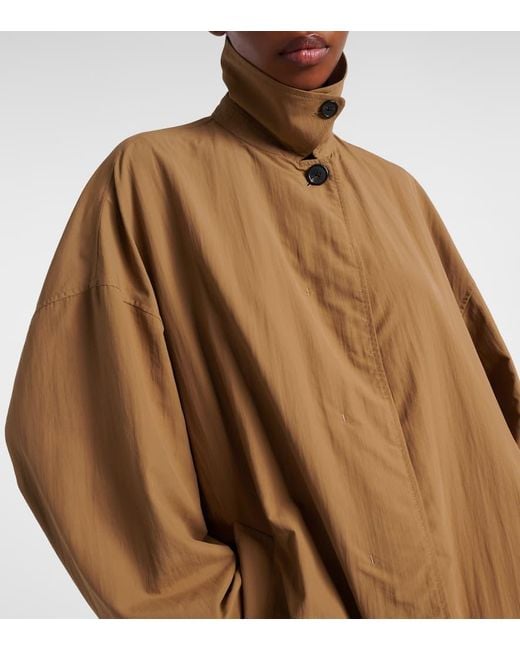 Abrigo Oversized Arwen The Row de color Brown