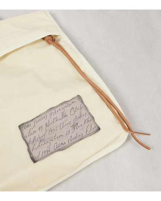 Tote De Lona Acne de color White