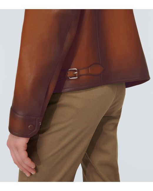 Berluti field clearance jacket