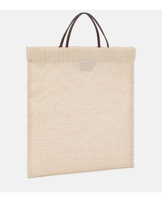 Cabas Barn Mini The Row en coloris Natural