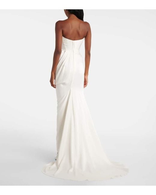 Robe De Mariee Vaida En Satin Vivienne Westwood en coloris White